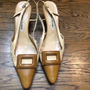 Manolo blahnik slingback